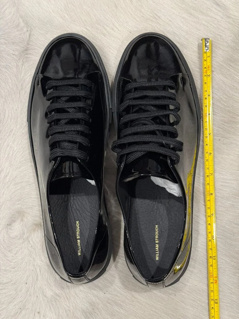 William Strouch Piano Black Sneakers
